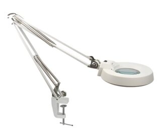 แว่นขยาย โคมไฟ หนีบโต๊ะ 10X